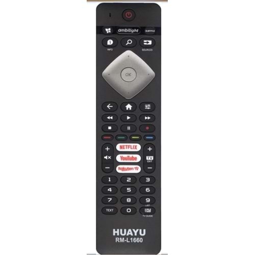 MUKE ML9867 PHILIPS RAKUTEN TV TUŞLU SMART TV KUMANDASI