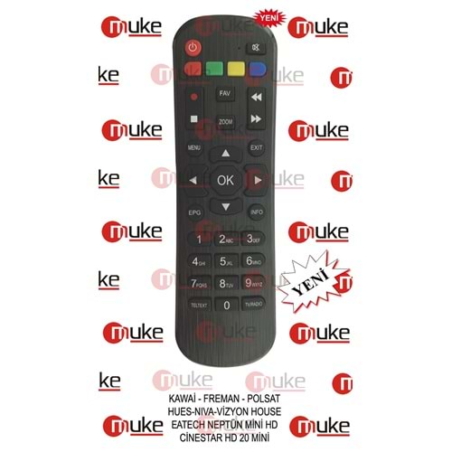 MUKE MR6850 KAWAİ REDLINE UYDU KUMANDASI KR6850