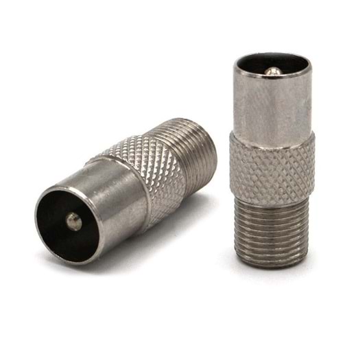 CABLEMASTER CMF-11 F DİŞİ-ERKEK ANTEN FİŞ ÇEV, DÜZ 100 LÜ PAKET