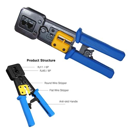 OEM CMT-08 EZ RJ11 RJ45 SIKMA PENSESİ