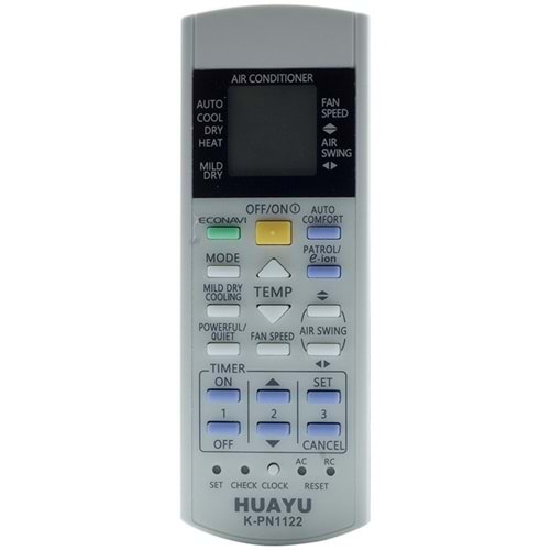 PANASONIC KLİMA KUMANDASI