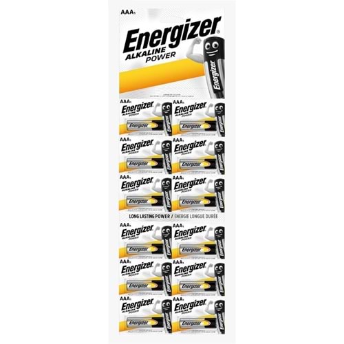 ENERGIZER ALKALİN POWER AAA1 LR03 12'Lİ KARTELA LR03 1,5V
