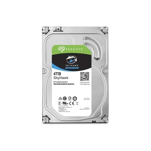 SEAGATE SKYHAWK 4TB 5900RPM SATA3 7/24 HARDDİSK (ST4000VX007)