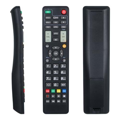 MUKE MR0240 SUNPLUS ASTRA-SPACE IPTV TUŞLU UYDU KUMANDASI 23S