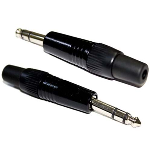 OEM NOTRİX METAL 6,3mm STEREO JACK