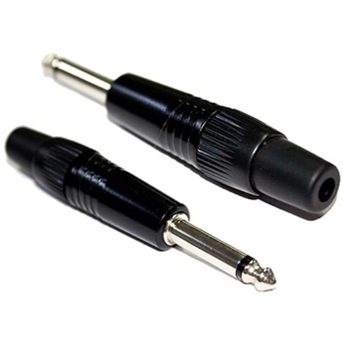 OEM NOTRİX METAL MONO 6,3mm JACK SİYAH