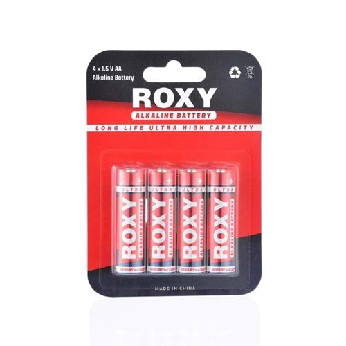 ROXY LR6 1,5V AA ALKALİN KALEM PİL 4'LÜ PAKET