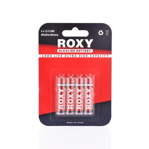ROXY LR03 1,5V AAA İNCE KALEM PİL 4'LÜ PAKET