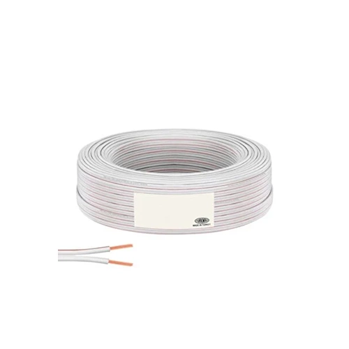 ARMAĞAN LED KABLOSU 2X0,22 BEYAZ 200 METRE