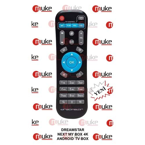 MUKE MR0855 DREAMSTAR-NEXT MY BOX 4K ANDROID BOX KUMANDASI KR0855