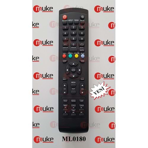 MUKE ML0180 SABA-PROFİLO-SİMENS-NORDMENDE SANYO-BOSCH-AWOX SMART TV KUMANDASI
