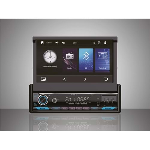 FOR-X X-9040 MP5 USB/SD AUX/BT MIRRORLİNK INDASH TEYP