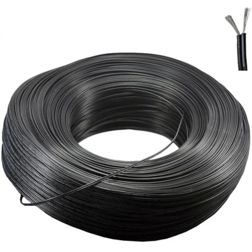 ARMAĞAN LED KABLOSU 2X0,22 SİYAH 200 METRE