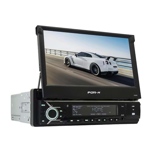 FOR-X X-616 MP5 USB/BT/AUX/ MIRRORLINK CARPLAY / ANDROID AUTO INDASH TEYP
