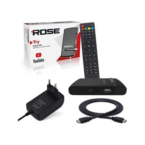 ROSE TRY FULL HD DİJİTAL UYDU ALICI