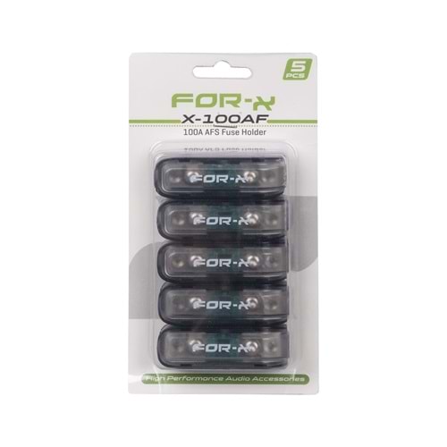 FOR-X X-100AF 100 AMPER OTO ANFİ SİGORTA ( 5 Lİ PAKET )