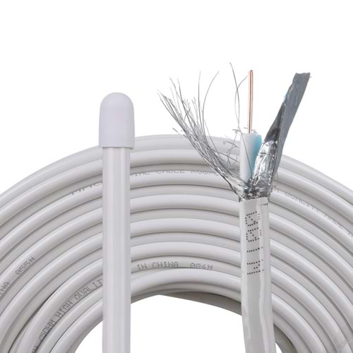 ARMAĞAN RG6/U4 CCS 100 METRE 80 TEL ANTEN KABLOSU 1,02MM