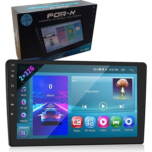 FOR-X XA-307 TABLET MULTIMEDIA 9