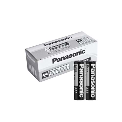 PANASONIC R03UE/S AAA KUMANDA PİLİ 60 LI PAKET MANGANEZ