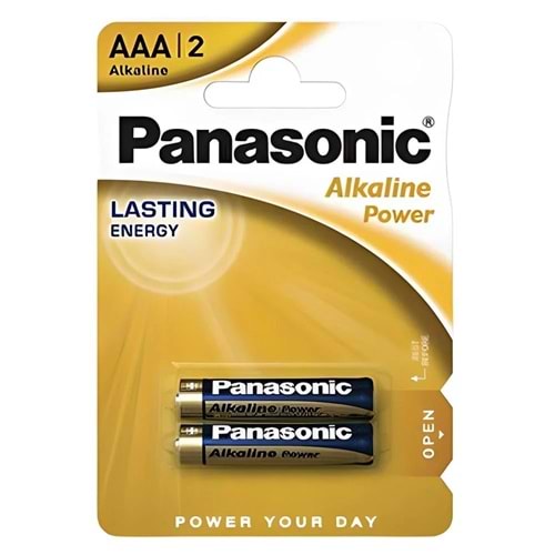 PANASONIC LR03 1,5V AAA İNCE KALEM PİL 12'Lİ KARTELA