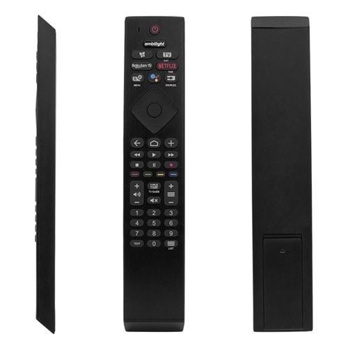 MUKE ML9877S PHILIPS YKF474-B003 AMBILIGHT NETFLIX-RAKUTEN TV TUŞLU ( SES KOMUTLU ) TV KUMANDA
