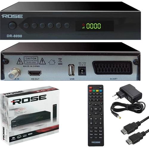 ROSE DR-8090 KASALI HD UYDU ALICISI
