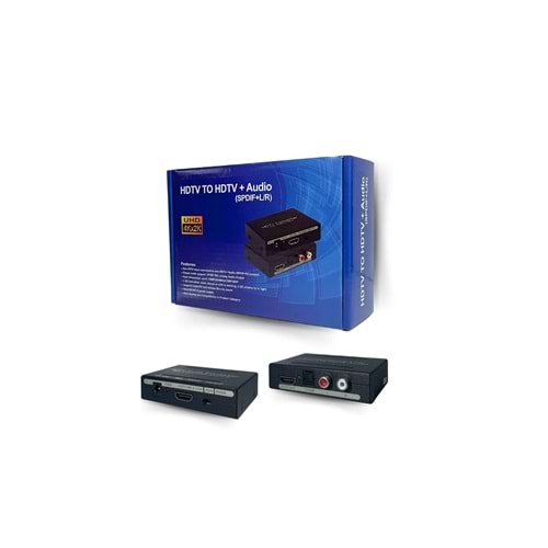 ROSE RC-898 HDMI'NIN İÇİNDEN SES VE GÖRÜNTÜYÜ AYIRIR