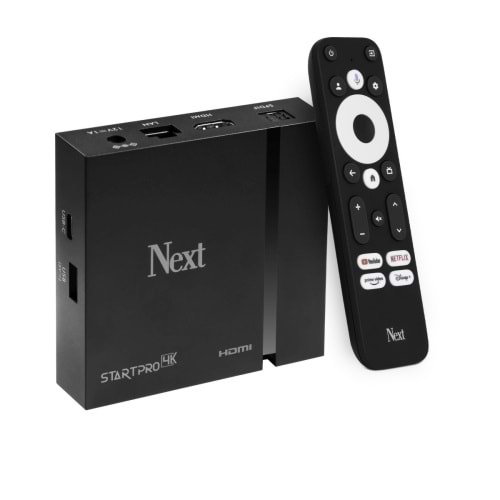 NEXT Start Pro 4K TV Box ANDROİD Google TV OTT Kutu Google Sertifikalı