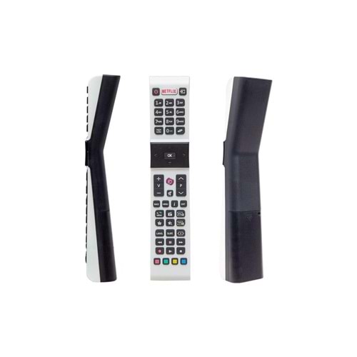 OEM SX7070 PROFİLO NETFLİX TUŞLU BEYAZ KALIP LCD LED TV KUMANDASI