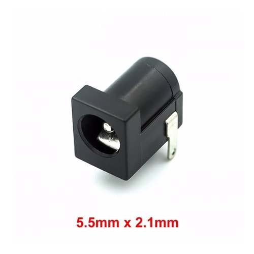 OEM 5,5mm x 2,1mm ŞASE SOMONLU PLASTİK SOKET