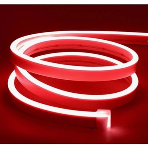 OEM 12V 5MT NEON LED KIRMIZI 2,5CM KESİLEBİLİR