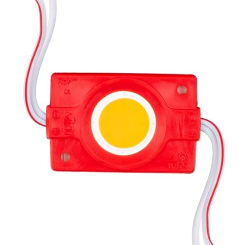 OEM 12V 2,4W COB YUVARLAK MODÜL LED KIRMIZI