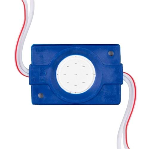 OEM 12V 2,4W COB YUVARLAK MODÜL LED MAVİ