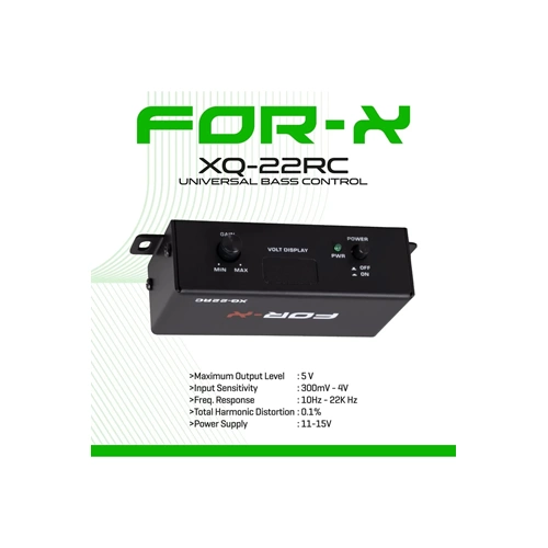 FOR-X XQ-22RC UNIVERSAL BASS CONTROL