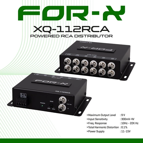 FOR-X XQ-112RCA RCA ÇOĞALTICI
