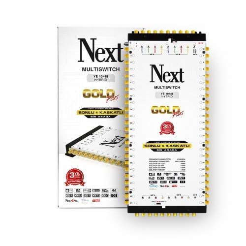 NEXT 14/40 SONLU KASKATLI MULTISWITCH HİBRİT (ADAPTÖR DAHİL)