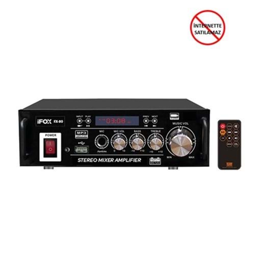 IFOX FX-80 80 Watt Stereo Amfi