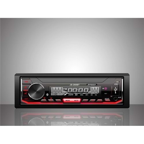 JAMESON JS-9260BT OTO TEYP 4X60 WATT ÇİFT USB BT AUX