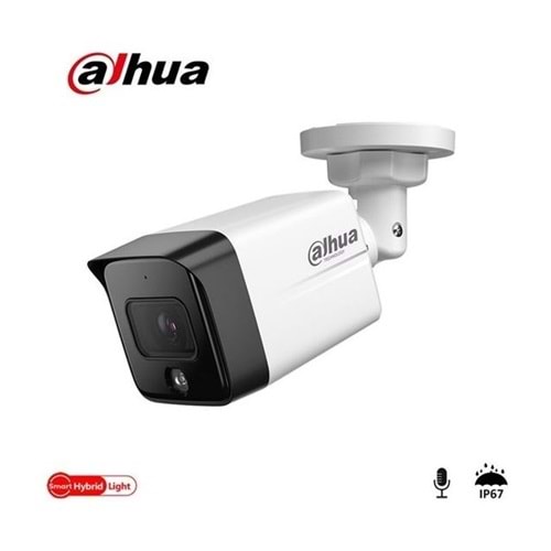 DAHUA IPC-HFW1230TC1-SA-0360B 2MP 3.6MM 30MT H265+ SESLİ IP 67 IR BULLET IP KAMERA