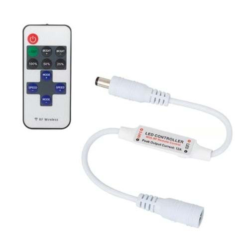 RGB LED KONTROL DEVRESİ RF KUMANDALI
