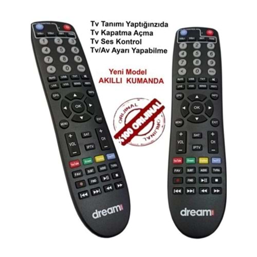 Dreamstar Master Plus Orjinal Kumanda ORJ-1300-A