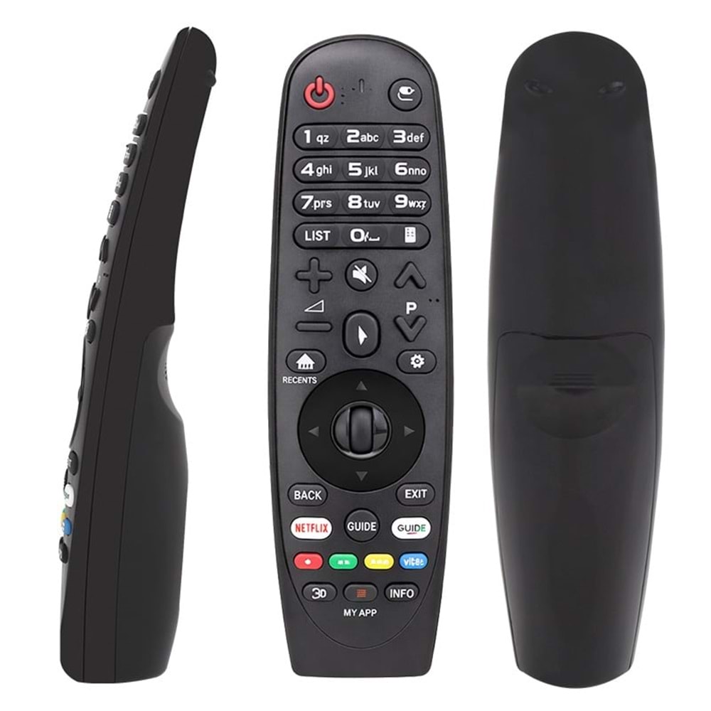 LCD LED KUMANDA SİHİRLİ LG SMART TV AMAZON NETFLİX 3D MY APP TUŞLU SES KOMUTLU UNIVERSAL RM-G3900 V2