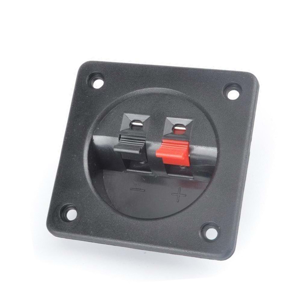 HOPARLÖR TERMİNALİ İKİLİ KARE POLAXTOR DY-2519