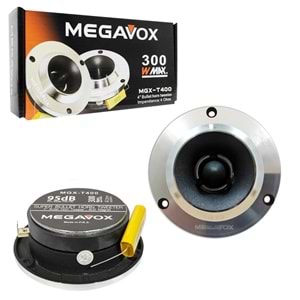 MEGAVOX MGX-T400 Tweeter 10cm 300 Watt 2 Adet