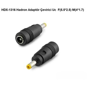 NOTEBOOK ÇEVİRİCİ JACK 5,5X2,5MM TO 4,0X1,7MM HADRON HDX-1316
