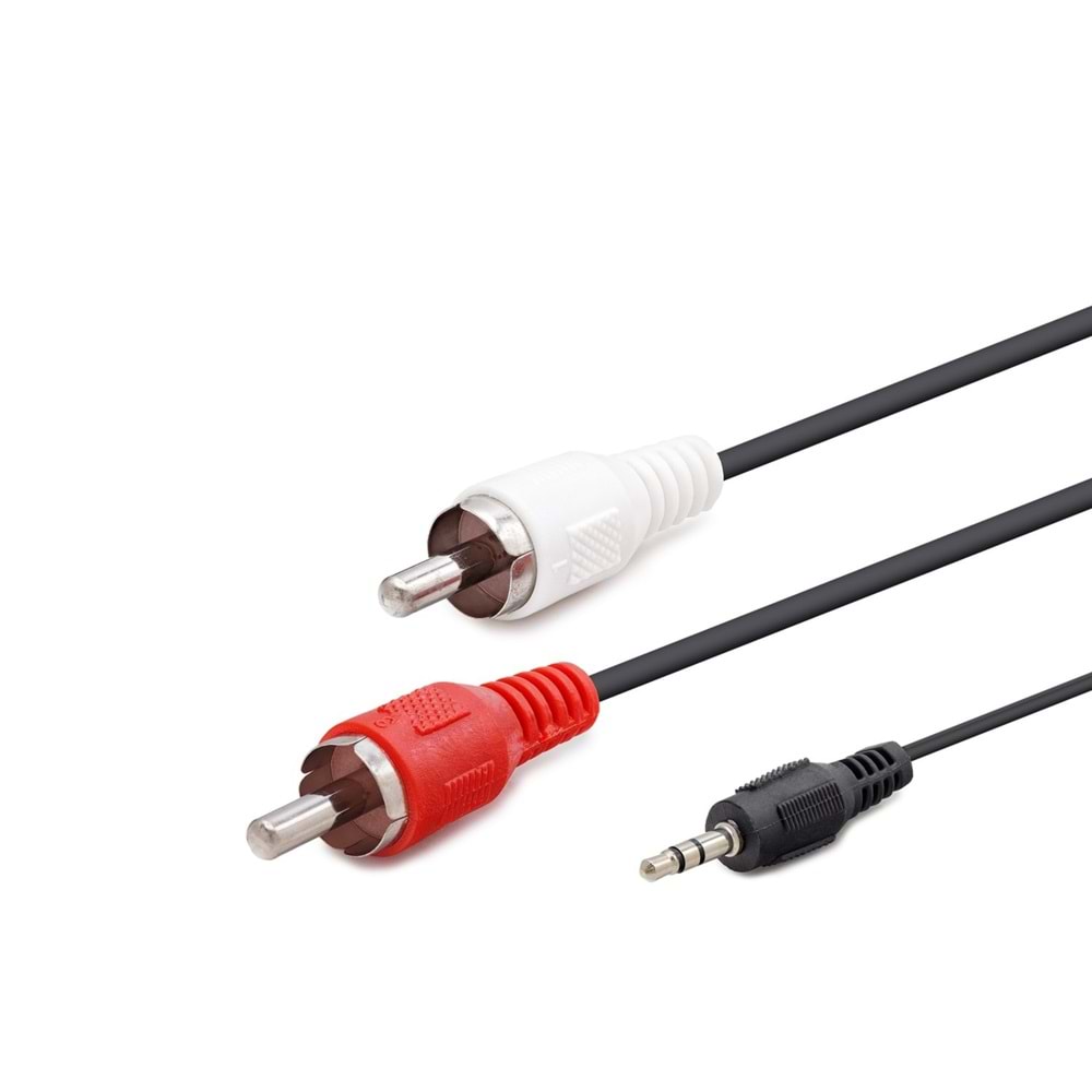 KABLO 2RCA AUX 3,5MM 1,5MT HADRON HDX-1042