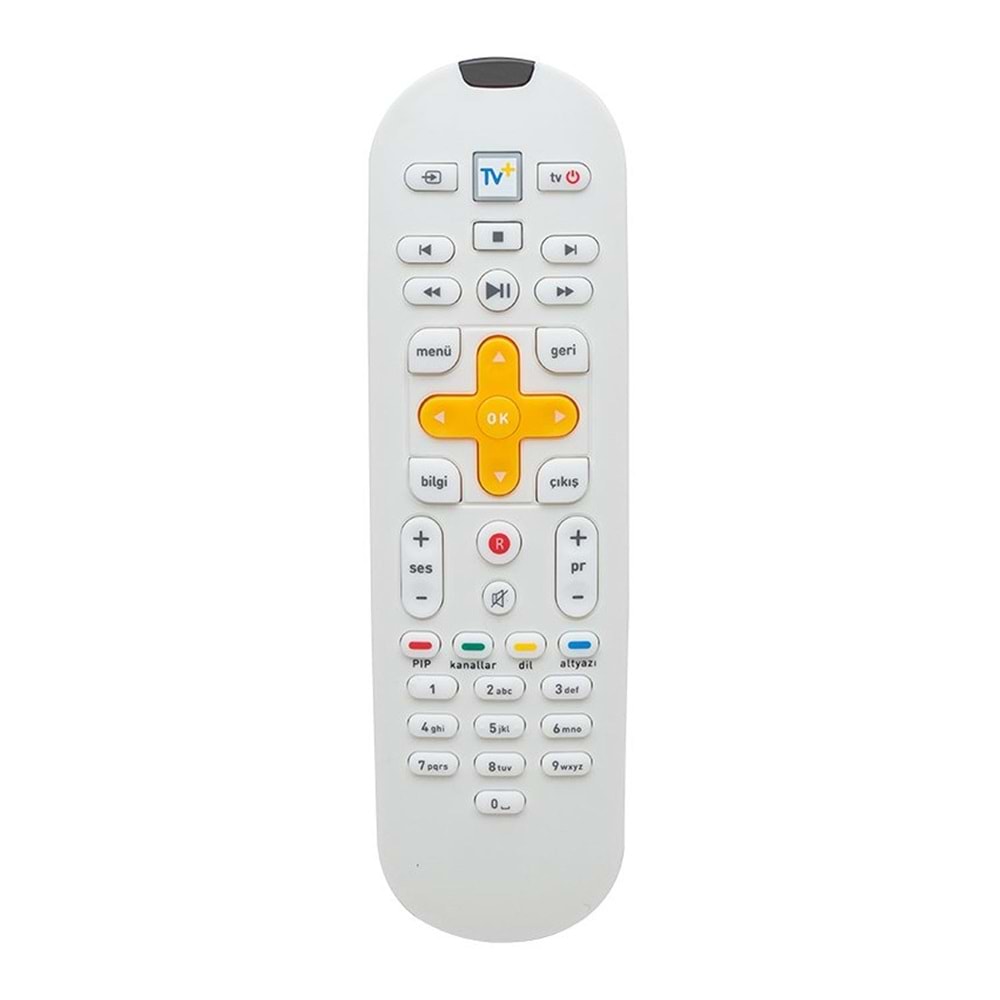 UYDU KUMANDA TURKCELL TV+ PLUS KLAVYESİZ R TUŞLU ORJINAL RM-L356