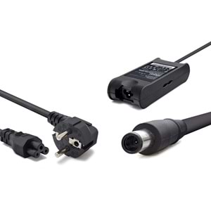 NOTEBOOK ADAPTÖR 19,5V 3,34A 7,4X5,0MM DELL HP ORTASI İĞNELİ CONCORD C-1502