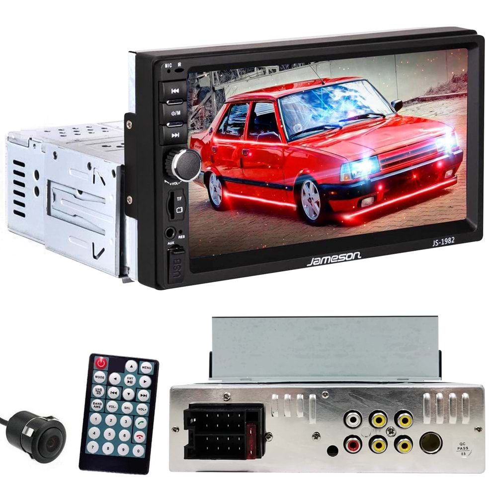 JAMESON JS-1982 Tofaş Double Teyp 7 İnç 4X45 Watt Mirrorlink