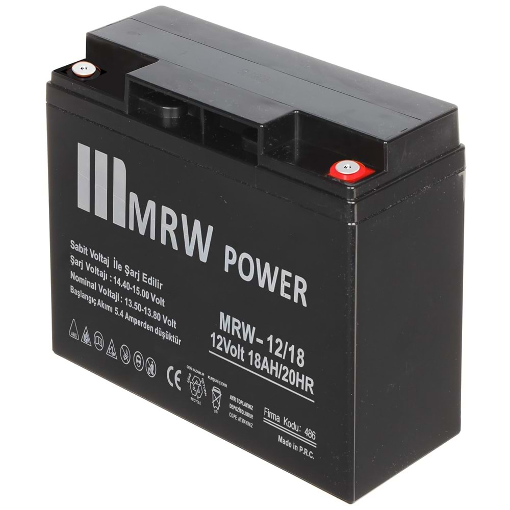 AKÜ 12V 18A (18X16,5X7,5CM) MRW